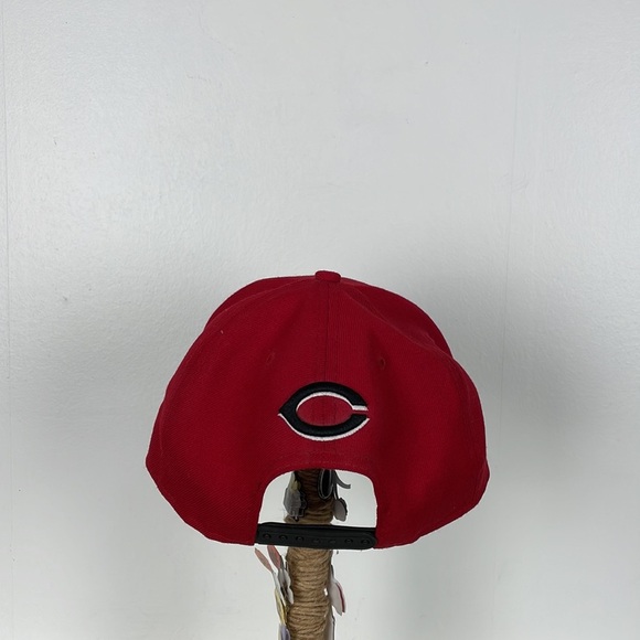 New Era Cincinnati Reds baseball cap men's OSFM red snapback embroidered hat - Picture 5 of 8